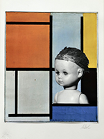 Agnes Keil, einen Mondrian versaut man nicht, 31x45cm, 2024
